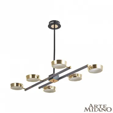 Люстра на штанге Arte Milano Ferrara-71279 271279/6L NI/GD