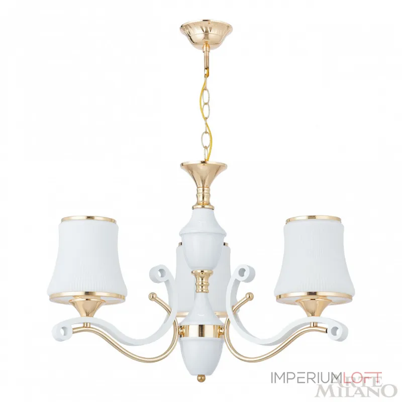 Подвесная люстра Arte Milano Florentia-3987 303987/3 Wh/Gd