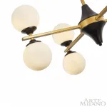 Люстра на штанге Arte Milano Neapolis-71580 271580/8 BK/GD