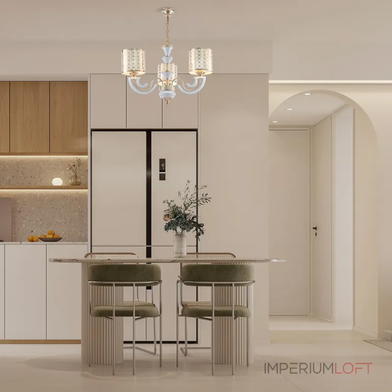 Подвесная люстра Arte Milano Florentia-8857 308857/3 Wh/Gd Подвесная люстра Arte Milano Florentia-8857 308857/3 Wh/Gd