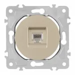 Розетка интернет, RJ45 202.45-1.shampan
