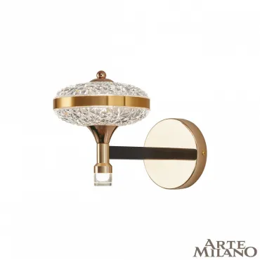 Бра светодиодный Arte Milano Ferrara-72069 273059/1B GD Бра светодиодный Arte Milano Ferrara-72069 273059/1B GD