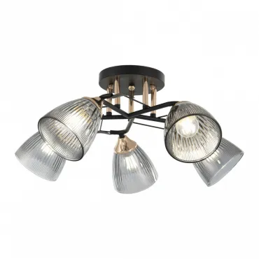 Люстра Arte Milano AMALFI-322610 322610/5 BK+FG