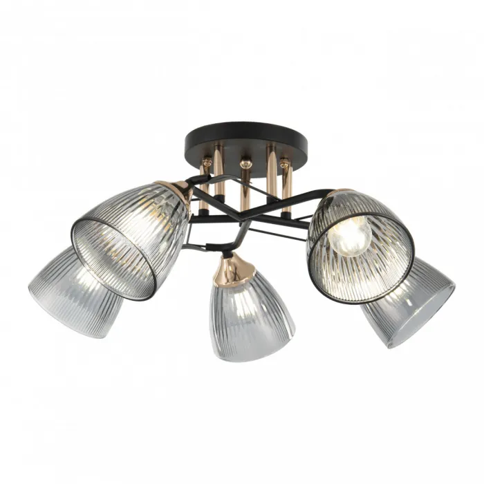 Люстра Arte Milano AMALFI-322610 322610/5 BK+FG от ImperiumLoft
