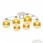 Люстра Arte Milano AMALFI-322008 322008/6 WH+FG от ImperiumLoft