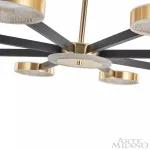 Люстра на штанге Arte Milano Ferrara-72079 272079/8 BK/GD