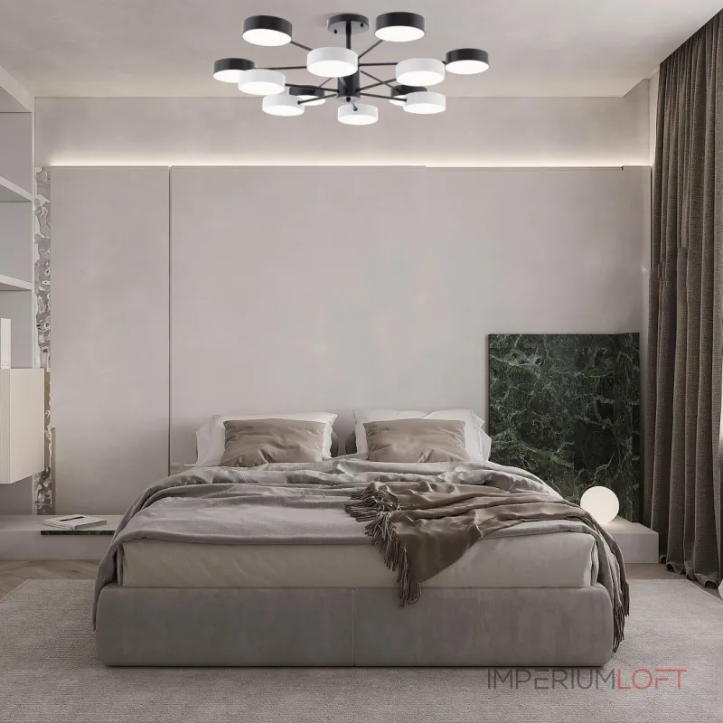 Светильник светодиодный Arte Milano Ferrara 250906/12B Bk/Wh