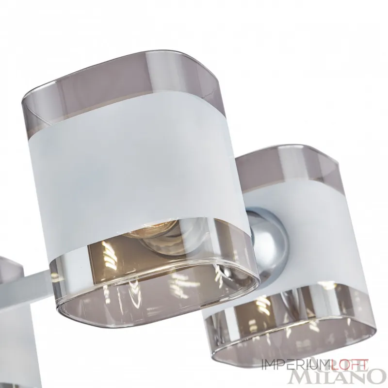 Потолочная люстра Arte Milano AMALFI-329809 329809/6 WH+CR Потолочная люстра Arte Milano AMALFI-329809 329809/6 WH+CR