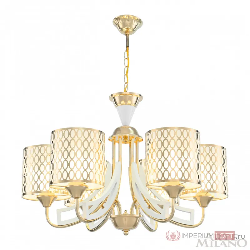 Люстра подвесная Arte Milano Florentia-3387 303387/6 Wh/Gd от ImperiumLoft
