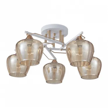 Люстра Arte Milano AMALFI-329508 329508/5 WH+FG