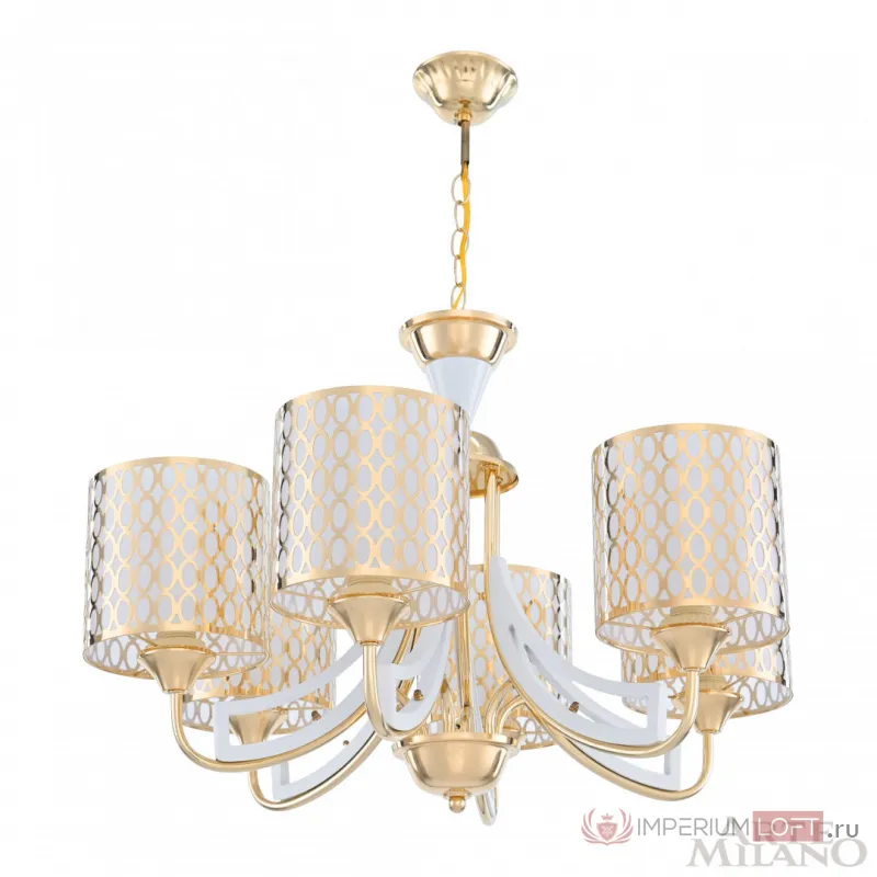 Люстра подвесная Arte Milano Florentia-3387 303387/6 Wh/Gd от ImperiumLoft