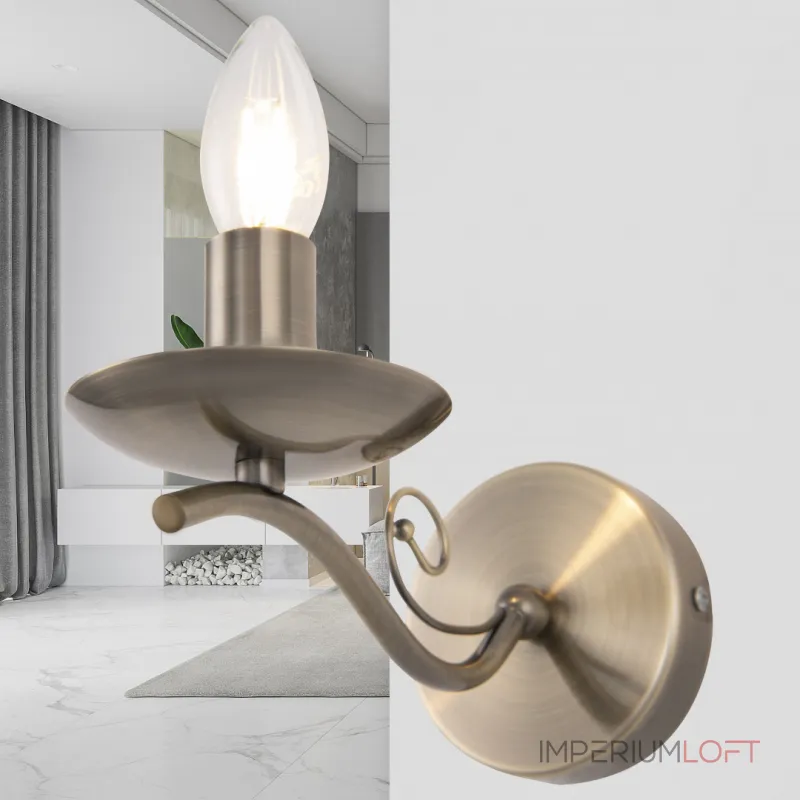 Бра Arte Milano Amalfi-9934 339934/1W AB Бра Arte Milano Amalfi-9934 339934/1W AB