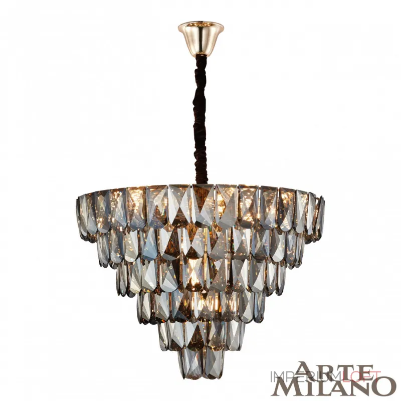 Подвесная люстра Arte Milano AM-33608B 33608B.D750.H530.E14.18 G