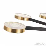 Люстра на штанге Arte Milano Ferrara-72079 272079/8 BK/GD