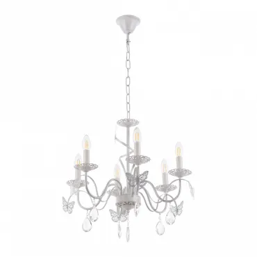 Подвесная люстра Arte Milano AM346179 346179/6 WT+G Подвесная люстра Arte Milano AM346179 346179/6 WT+G