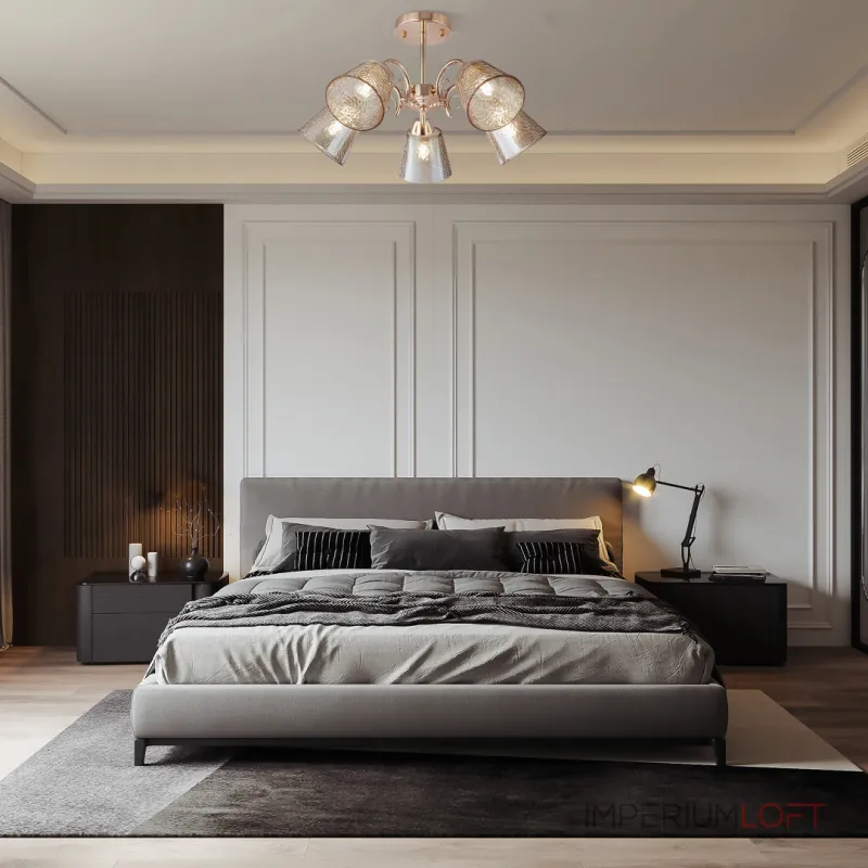 Потолочная люстра Arte Milano Napoli-6820 333307/5 FGD Потолочная люстра Arte Milano Napoli-6820 333307/5 FGD