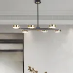 Люстра на штанге Arte Milano Ferrara-71279 271279/6L NI/GD