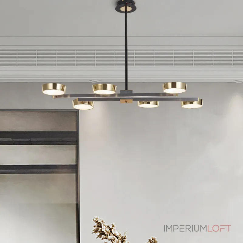 Люстра на штанге Arte Milano Ferrara-71279 271279/6L NI/GD