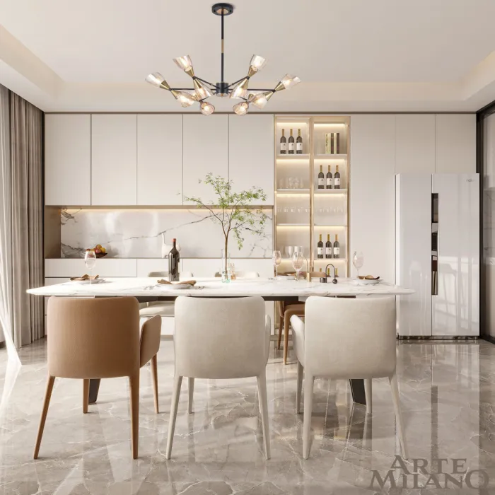 Люстра Arte Milano Neapolis-76708 276708/12 BK/GD от ImperiumLoft