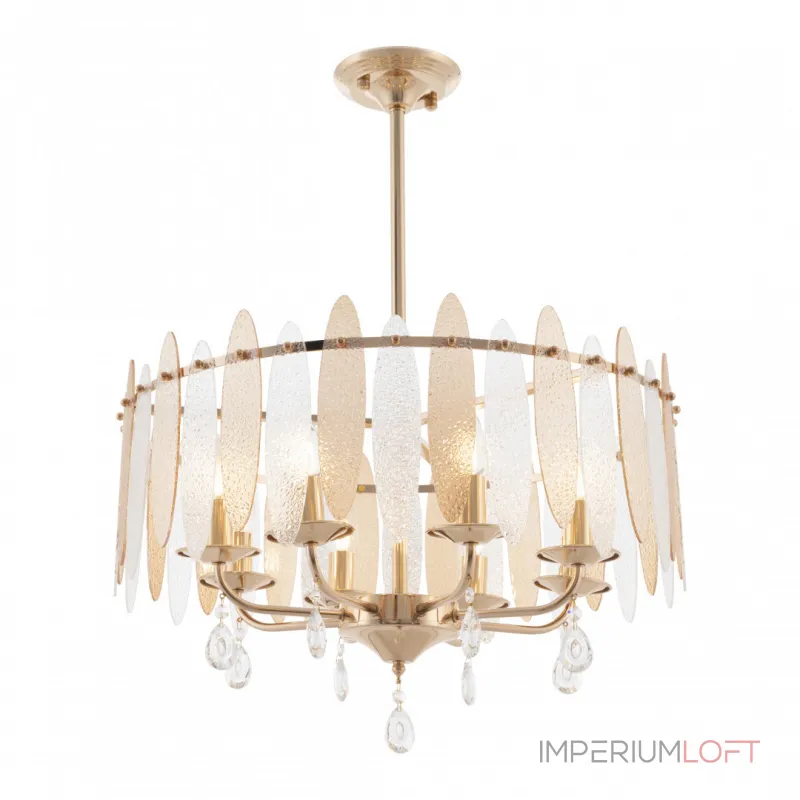 Люстра на штанге Arte Milano Sorrento-4309 374309/8/350/570 GD Люстра на штанге Arte Milano Sorrento-4309 374309/8/350/570 GD