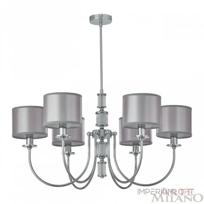 Люстра на штанге Arte Milano AM348401 348401/6 CR Люстра на штанге Arte Milano AM348401 348401/6 CR