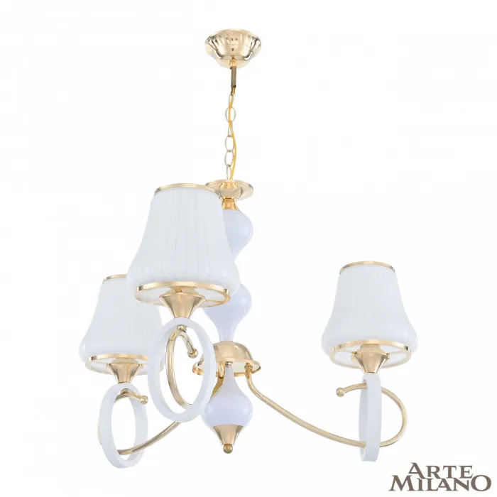 Люстра подвесная Arte Milano Florentia-2387 302387/3 Wh/Gd от ImperiumLoft