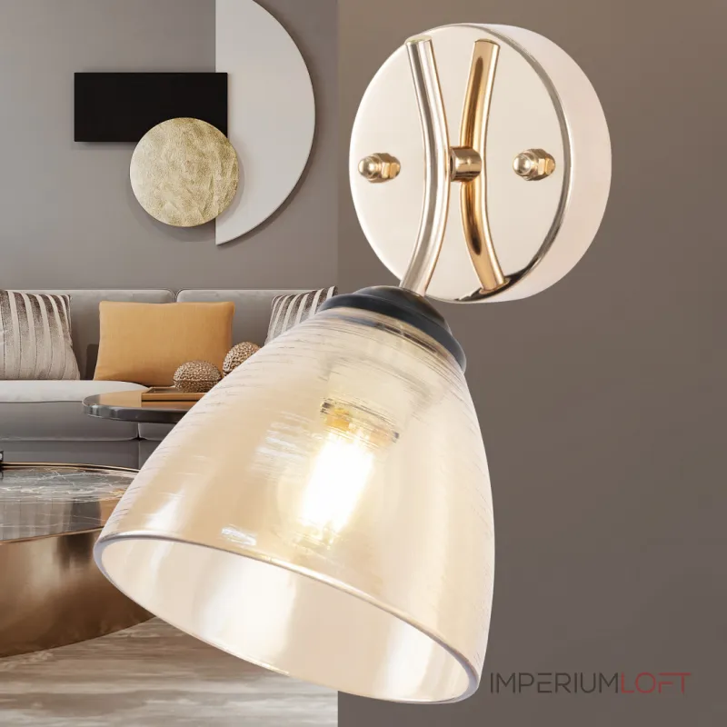Бра Arte Milano Napoli-329007 329007/1W GD.BK Бра Arte Milano Napoli-329007 329007/1W GD.BK