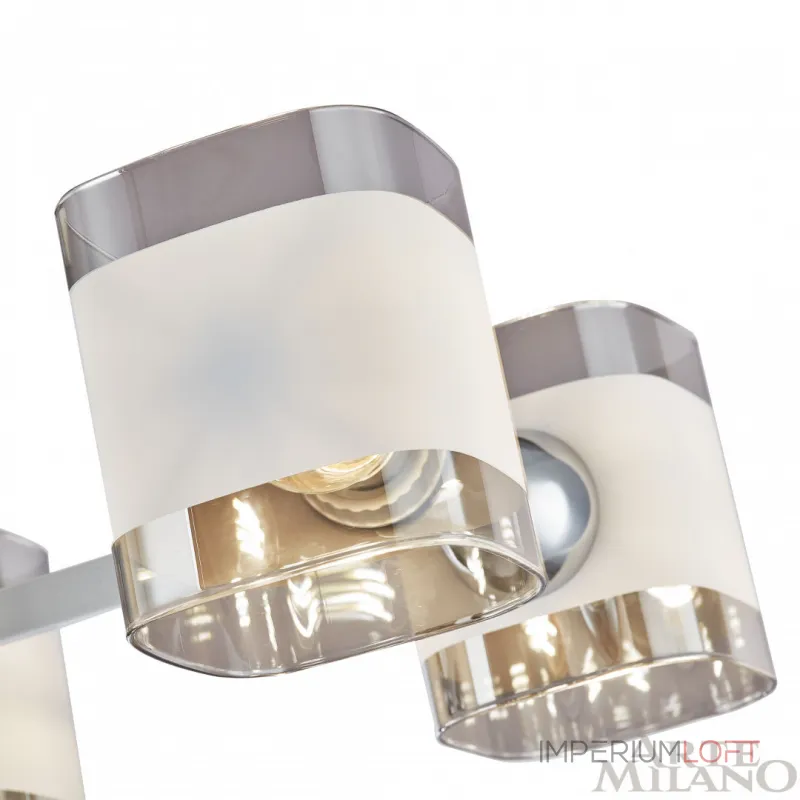 Потолочная люстра Arte Milano AMALFI-329809 329809/6 WH+CR Потолочная люстра Arte Milano AMALFI-329809 329809/6 WH+CR