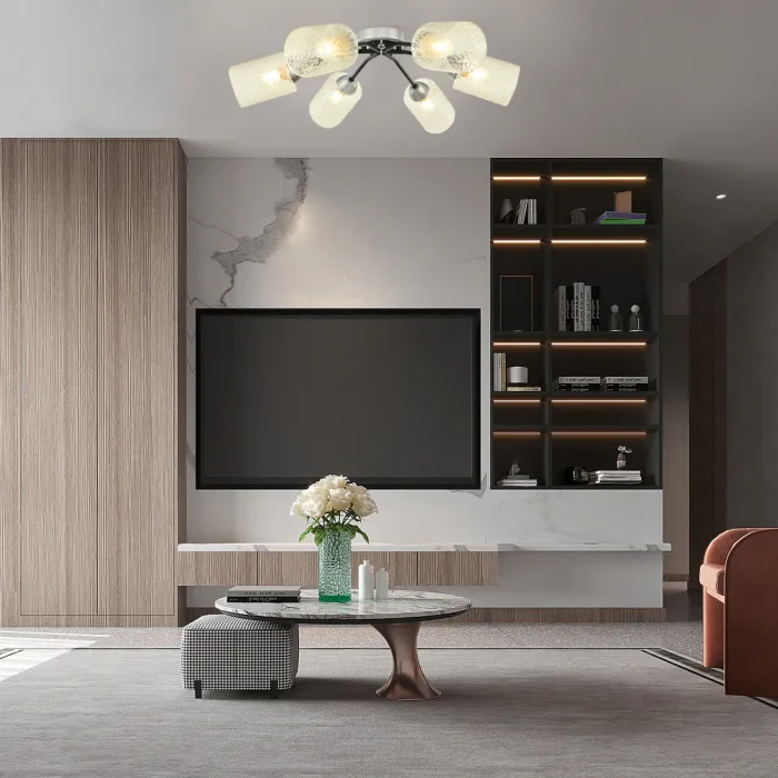 Люстра Arte Milano Napoli-326207 326207/6 CR.BK от ImperiumLoft