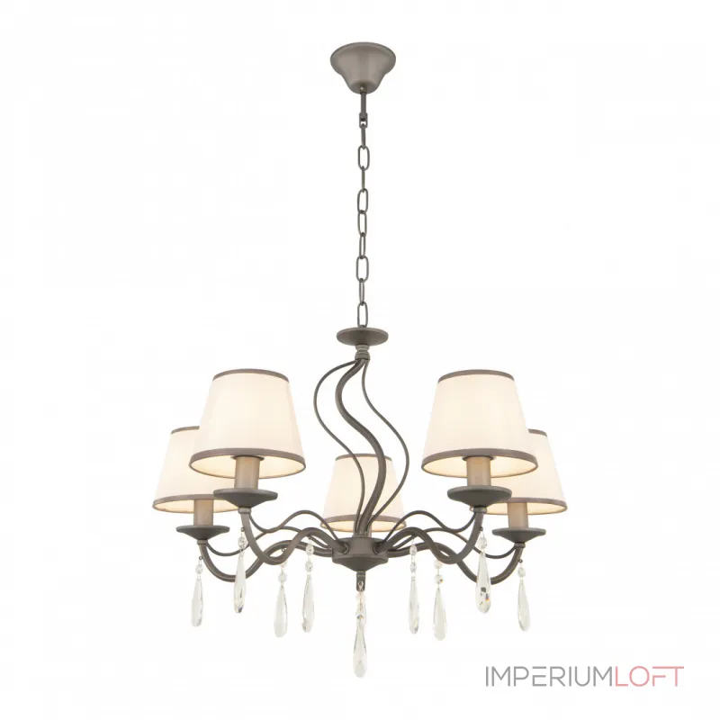 Подвесная люстра Arte Milano AM344710 344710/5 GR Подвесная люстра Arte Milano AM344710 344710/5 GR