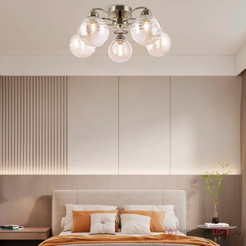 Люстра Arte Milano AMALFI-329207 329207/5 AB от ImperiumLoft