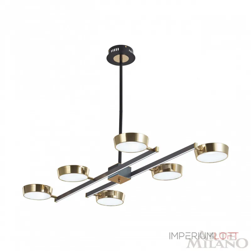 Люстра на штанге Arte Milano Ferrara-71279 271279/6L NI/GD