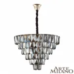 Подвесная люстра Arte Milano AM-33608B 33608B.D750.H530.E14.18 G