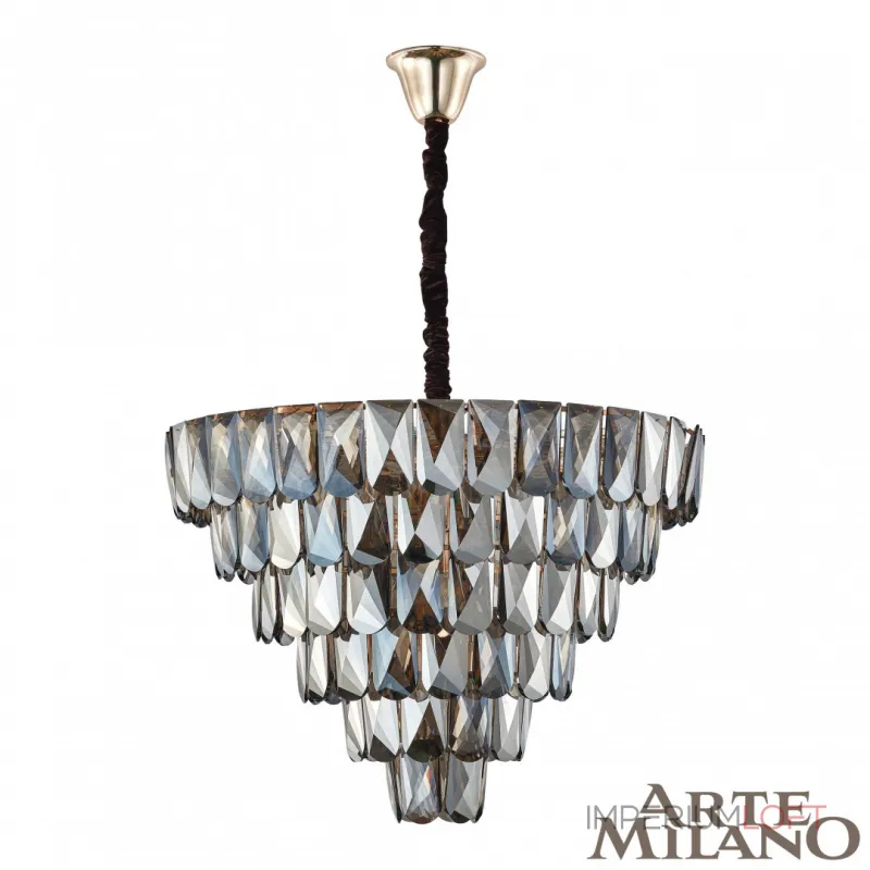 Подвесная люстра Arte Milano AM-33608B 33608B.D750.H530.E14.18 G