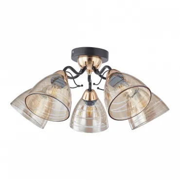 Потолочная люстра Arte Milano Napoli-1234 331234/5 BK+FGD