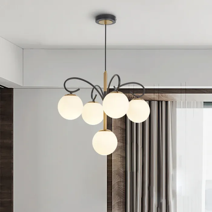 Люстра Arte Milano Neapolis-73808 273808/4+1 BK/GD от ImperiumLoft