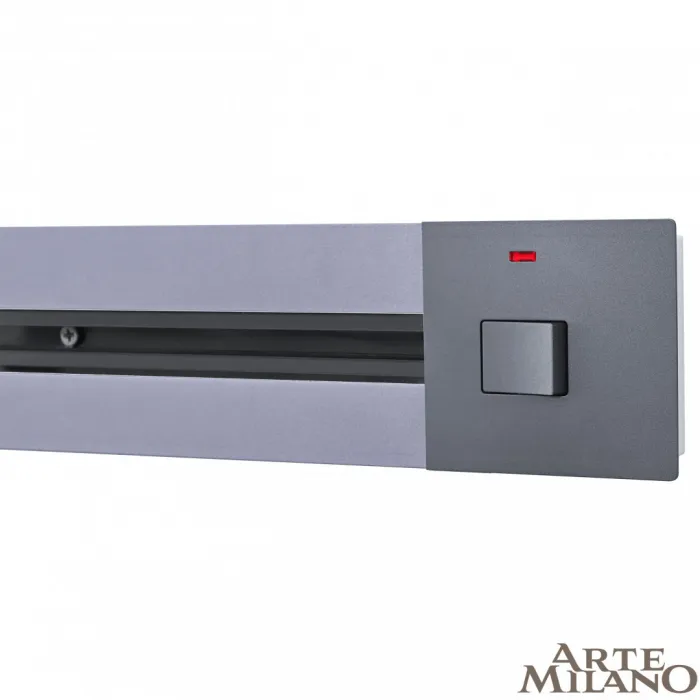 Встраиваемый шинопровод с выключателем, 25A 250V 385201TBB/100 Grey от ImperiumLoft