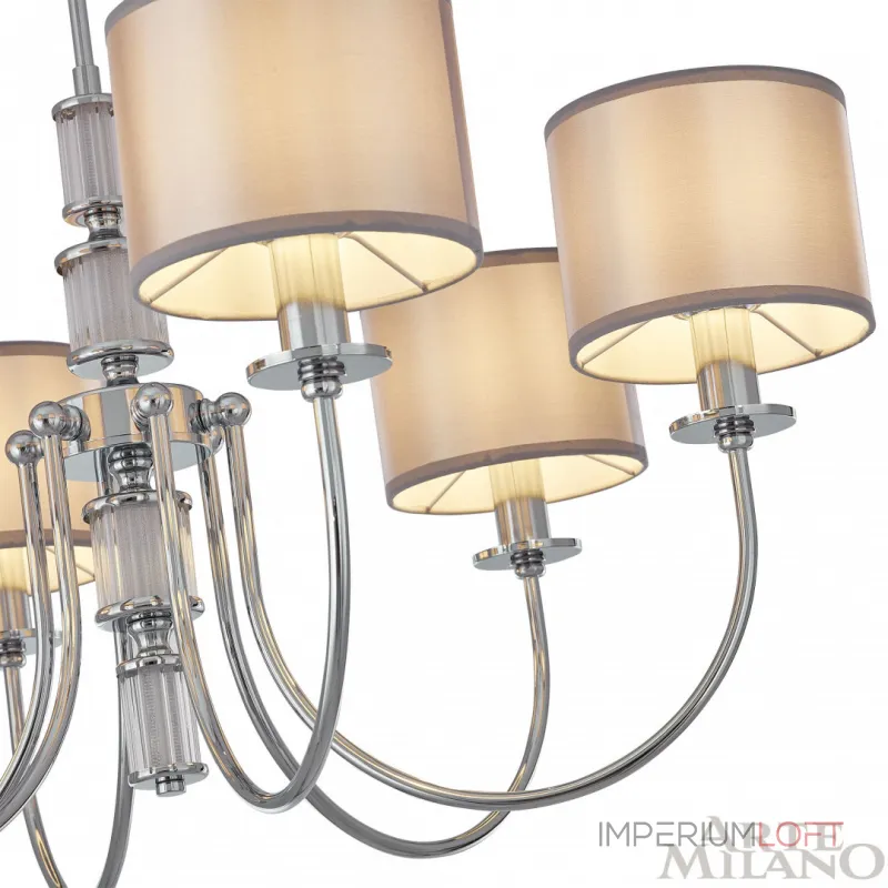 Люстра на штанге Arte Milano AM348401 348401/6 CR Люстра на штанге Arte Milano AM348401 348401/6 CR