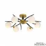 Потолочная люстра Arte Milano Neapolis-73408 273408/6 BK/GD