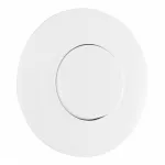 Выключатель круглый одноклавишный с рамкой Arte Milano SET08-1-30-1 white