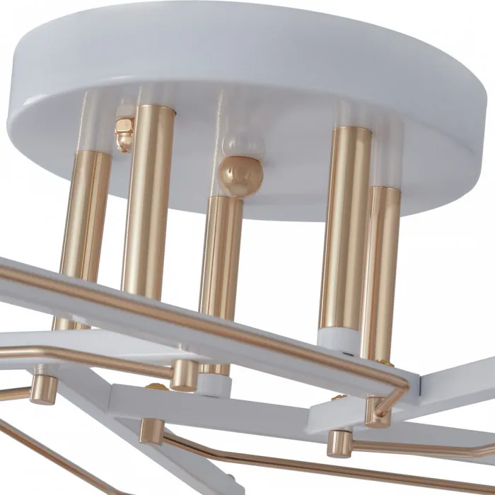 Люстра Arte Milano AMALFI-329508 329508/5 WH+FG от ImperiumLoft