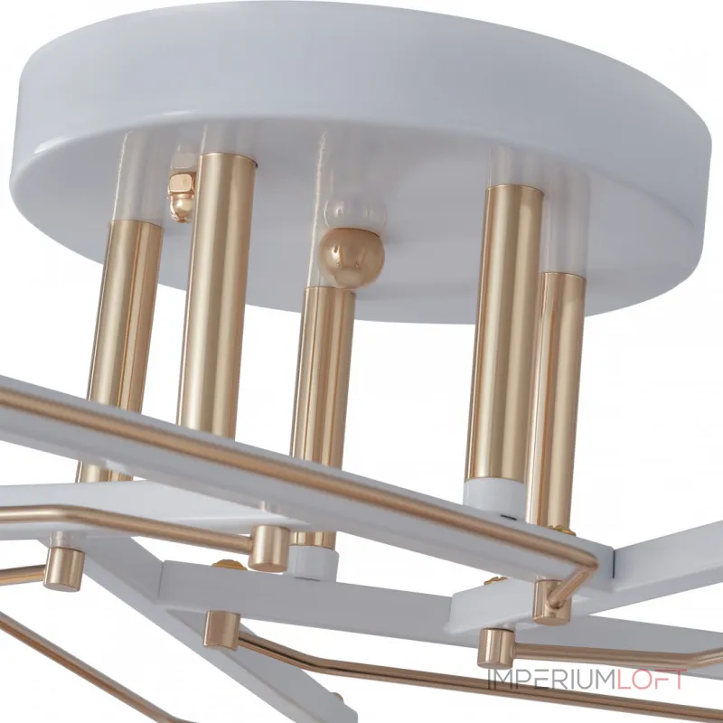 Потолочная люстра Arte Milano AMALFI-329508 329508/5 WH+FG