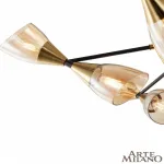 Люстра Arte Milano Neapolis-76708 276708/12 BK/GD от ImperiumLoft
