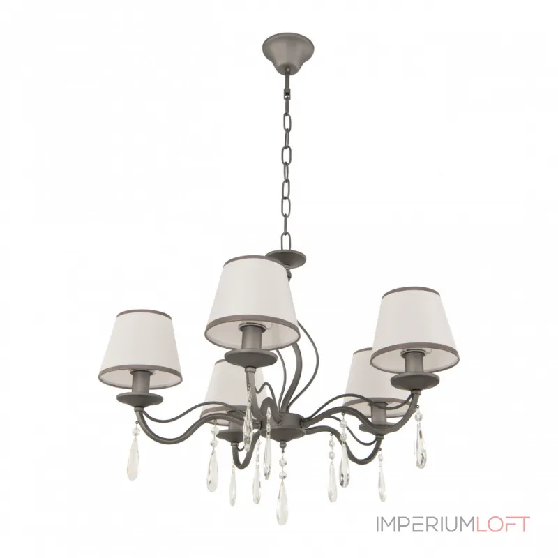 Подвесная люстра Arte Milano AM344710 344710/5 GR Подвесная люстра Arte Milano AM344710 344710/5 GR