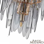 Подвесная люстра Arte Milano AM-7753B 8753B.D800.H750.E14.19 G
