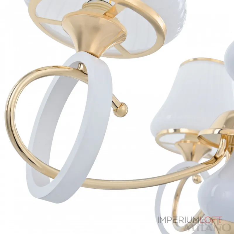 Подвесная люстра Arte Milano Florentia-2387 302387/3 Wh/Gd
