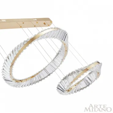 Люстра светодиодная Arte Milano AM-Venezia 318311/D600-D400 GD от ImperiumLoft