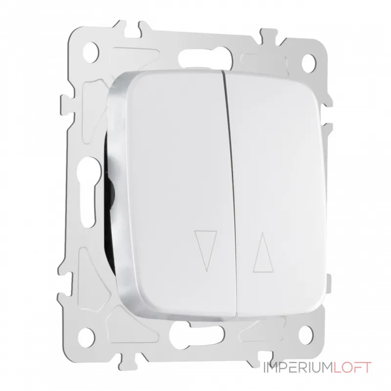 Выключатель жалюзи, 10A 250V 205.38-2.silver от ImperiumLoft Выключатель жалюзи, 10A 250V 205.38-2.silver от ImperiumLoft