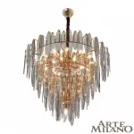 Подвесная люстра Arte Milano AM-7753B 8753B.D800.H750.E14.19 G