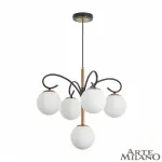 Люстра Arte Milano Neapolis-73808 273808/4+1 BK/GD от ImperiumLoft